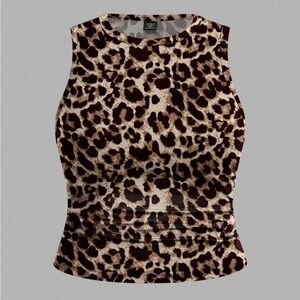 ✨SHEIN Curve Leopard Print Sleeveless Tank Top✨